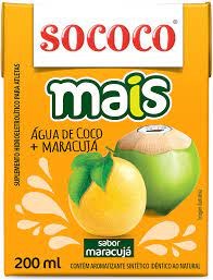 Sococo coconut water + passion fruit 24x200 TP